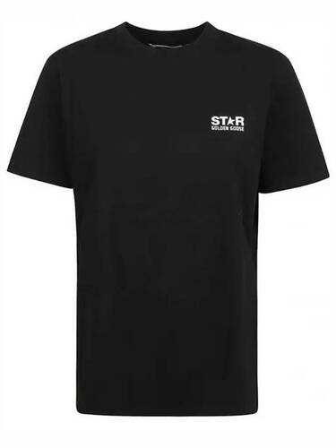 골든구스 스타 컬렉션 콘트라스팅 반팔 티셔츠 GWP01220 P000879 80203