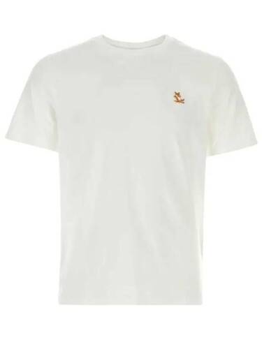 메종키츠네 CHILLAX FOX PATCH REGULAR T SHIRT칠렉스 폭스 패치 레귤러 티셔츠 LM00110KJ0008 P100