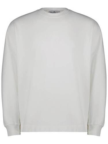 스톤아일랜드 65477 Brushed Cotton Fleece Crewneck Sweatshirt_Oversized Fit브러쉬드 코튼 플리스 크루넥 맨투맨_오버사이즈핏 791565477 V0001