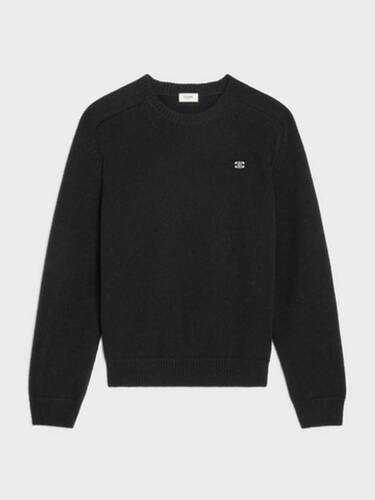 CREW NECK TRIOMPHE SWEATER IN CASHMERE WOOL크루넥 트리오페 캐시미어 울 스웨터 2AC85048T 38OW /1