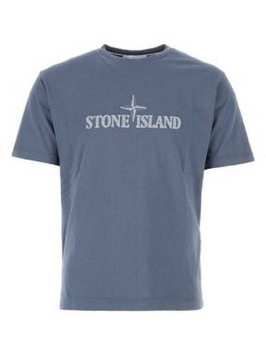 스톤아일랜드 21579 STITCHES TWO Embroidery T Shirt로고 자수 티셔츠 781521579 V0024