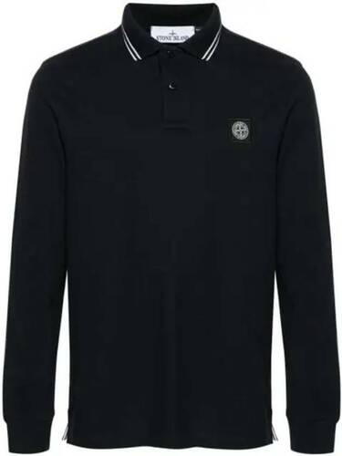 스톤아일랜드 2SL18 Stretch Cotton Pique LongSleeve Polo Shirt Slim Fit스트레치 코튼 피케 긴팔 폴로 티셔츠 슬림핏 80152SL18 A0020 /1